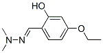 Benzaldehyde, 4-ethoxy-2-hydroxy-, dimethylhydrazone (9CI) 结构式