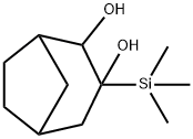 Bicyclo[3.2.1]octane-2,3-diol, 3-(trimethylsilyl)- (9CI) 结构式