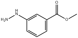 3-肼基苯甲酸甲酯 结构式