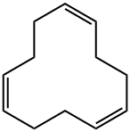 (1Z,5Z,9Z)-1,5,9-Cyclododecatriene 结构式