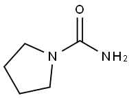 吡咯烷-1-甲酰胺 结构式