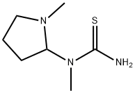 Thiourea,  N-methyl-N-(1-methyl-2-pyrrolidinyl)- 结构式