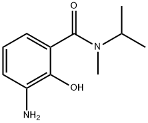 3-氨基-2-羟基-N-异丙基-N-甲基苯甲酰胺 结构式