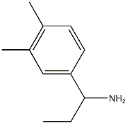 1-(3,4-二甲基苯基)丙胺 结构式