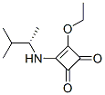 3-Cyclobutene-1,2-dione, 3-[[(1S)-1,2-dimethylpropyl]amino]-4-ethoxy- (9CI) 结构式