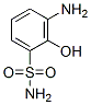 Benzenesulfonamide, 3-amino-2-hydroxy- (9CI) 结构式