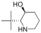 3-Piperidinol, 2-(1,1-dimethylethyl)-, (2R,3S)- (9CI) 结构式