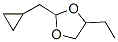 1,3-Dioxolane,  2-(cyclopropylmethyl)-4-ethyl- 结构式