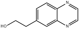 2-(喹噁啉-6-基)乙醇 结构式