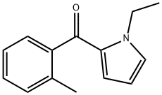 Methanone, (1-ethyl-1H-pyrrol-2-yl)(2-methylphenyl)- (9CI) 结构式