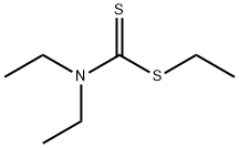 Diethyldithiocarbamic acid ethyl ester 结构式