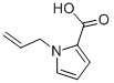 1-(丙-2-烯-1-基)-1H-吡咯-2-羧酸 结构式