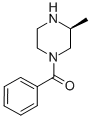 (S)-1-苯甲酰基-3-甲基哌嗪 结构式