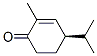 2-Cyclohexen-1-one,2-methyl-4-(1-methylethyl)-,(4R)-(9CI) 结构式