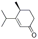 2-Cyclohexen-1-one,4-methyl-3-(1-methylethyl)-,(4S)-(9CI) 结构式