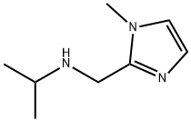 N-[(1-甲基-1H-咪唑-2-基)甲基]丙-2-胺 结构式