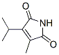 1H-Pyrrole-2,5-dione, 3-methyl-4-(1-methylethyl)- (9CI) 结构式