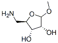 D-Ribofuranoside, methyl 5-amino-5-deoxy- (9CI) 结构式