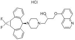 ZOSUQUIDAR HYDROCHLORIDE 结构式