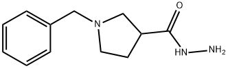 1-苄基-四氢吡咯-3-甲酰肼 结构式