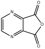 2,3-吡嗪二羧酸酐 结构式