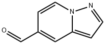 吡唑并[1,5-A]吡啶-5-羧醛 结构式