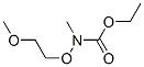 Carbamic  acid,  (2-methoxyethoxy)methyl-,  ethyl  ester  (9CI) 结构式