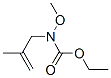 Carbamic  acid,  methoxy(2-methyl-2-propenyl)-,  ethyl  ester  (9CI) 结构式