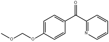 (4-(甲氧基甲氧基)苯基)(吡啶-2-基)甲酮 结构式
