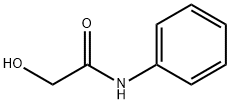 2-HYDROXY-N-PHENYLACETAMIDE 结构式