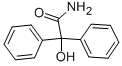 2-羟基-2,2-二苯基乙酰胺 结构式
