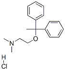 2-(1,1-diphenylethoxy)-N,N-dimethyl-ethanamine hydrochloride 结构式