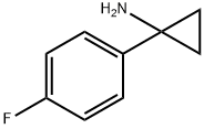 1 - (4 - 氟苯基)环丙胺 结构式