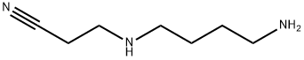 N-2-氰基乙基丁基-1-,4-二胺 结构式
