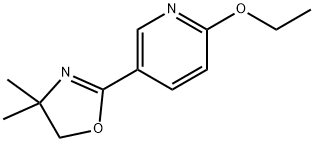 Pyridine, 5-(4,5-dihydro-4,4-dimethyl-2-oxazolyl)-2-ethoxy- (9CI) 结构式