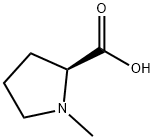 N-甲基L-脯氨酸 结构式