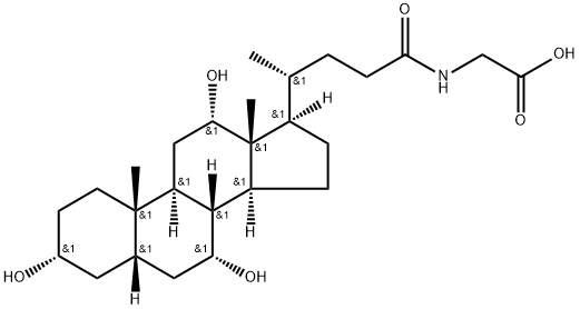 甘氨胆酸 结构式