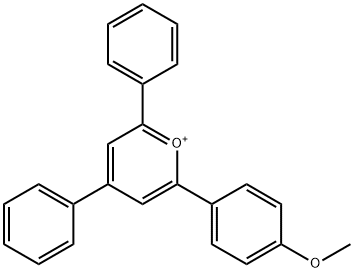 2,4-Diphenyl-6-(4methoxyphenyl)pyryliumperchlorate 结构式