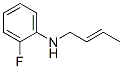 Benzenamine, N-2-butenyl-2-fluoro- (9CI) 结构式