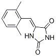 2,4-Imidazolidinedione, 5-[(2,6-dimethylphenyl)methylene]- (9CI) 结构式