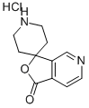 螺[呋喃并[3,4-c]吡啶-3(1H),4'-哌啶]-1-酮盐酸盐 结构式