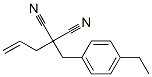 Propanedinitrile, [(4-ethylphenyl)methyl]-2-propenyl- (9CI) 结构式