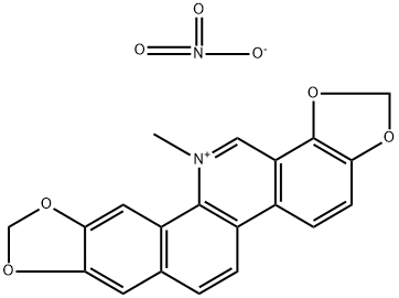 硝酸血根碱 结构式