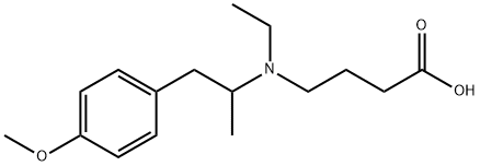 美贝维林 盐酸盐 结构式