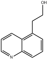 2-(喹啉-5-基)乙醇 结构式