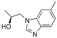 1H-Benzimidazole-1-ethanol,alpha,6-dimethyl-,(alphaS)-(9CI) 结构式
