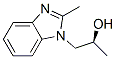 1H-Benzimidazole-1-ethanol,alpha,2-dimethyl-,(alphaS)-(9CI) 结构式