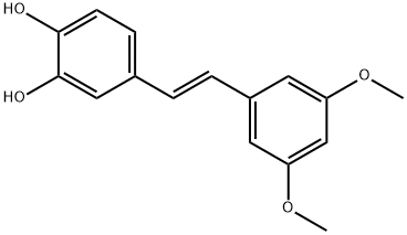 3'-羟基紫檀茋 结构式