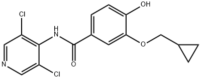 罗氟司特杂质 结构式