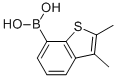 2,3-DIMETHYLBENZO[B]THIOPHENE-7-BORONIC ACID 结构式